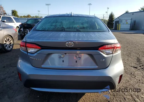 2021 Toyota Corolla Le из США, поврежденный, VIN 5YFEPMAE9MP229937